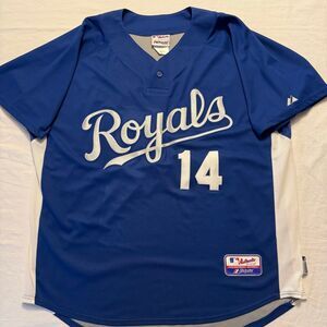 Kansas City Royals | Schenke #14 | Majestic Authentic Cool Base Jersey | Men’s X